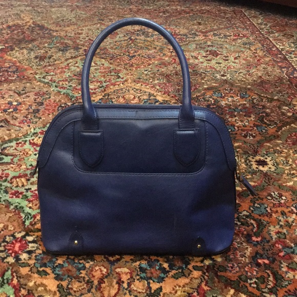 london fog blue purse